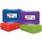 Pencil Box - 2-1/2"H x 5-1/4"D x 8-1/4"W, Translucent Assorted Colors
